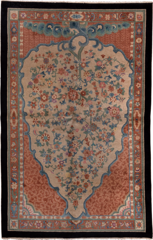 Antique Chinese Area Rug (5' x 8')